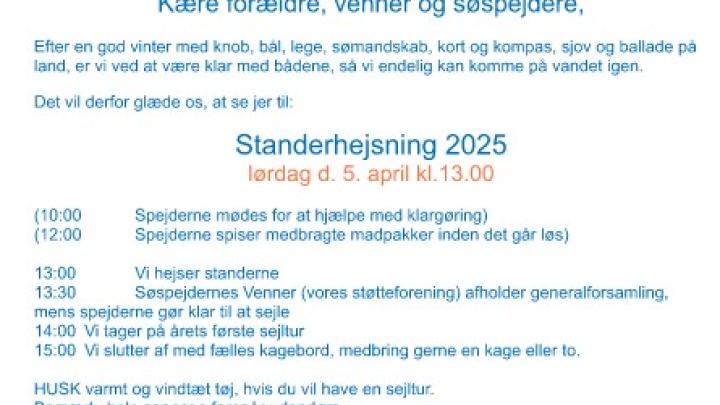 Standerhejsning